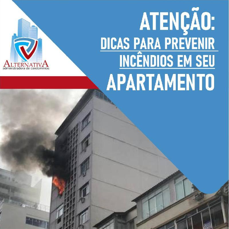 Dicas de como prevenir incêndios em apartamentos