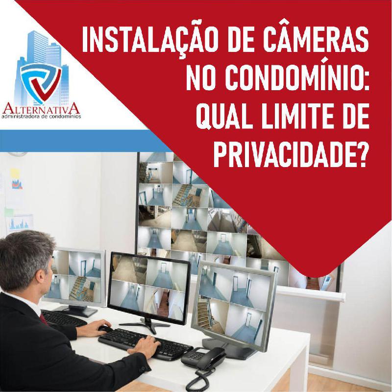 Instalação de câmeras no condomínio: qual limite de privacidade?
